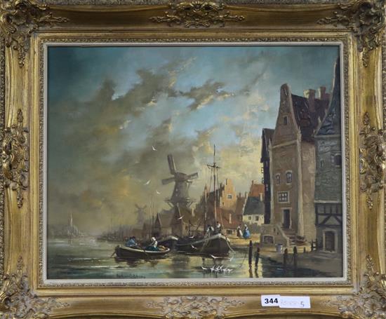 Gudrun Sibbons, oil on board, 39 x 49cm